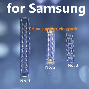 10шт-50шт Разъемы FPC для ЖК-дисплея Samsung A30 A50 A60 A70 A80S A90 A90S M30 на материнской плате