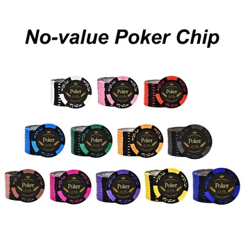 10ШТ фишек для покера, наградные монеты, пустые фишки для покера, фишки для развлечений в техасском холдеме, игровые монеты