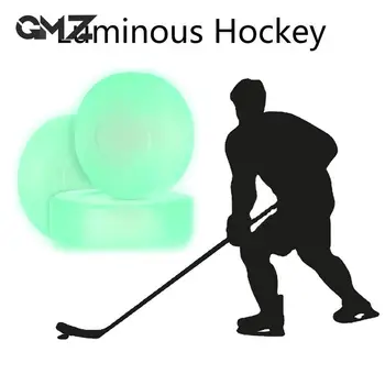 2 шт. Светящиеся хоккейные шайбы, мячи для хоккея на открытом воздухе, сменные мячи для хоккея на роликах для игры