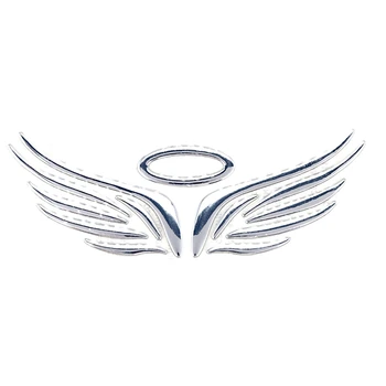 3D Ангел Сказочные Крылья Автомобиль Авто Грузовик Логотип Эмблема Значок Термоаппликация Наклейка 3 Цвета
