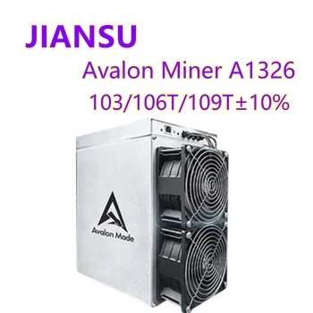 Avalon Miner A1326 100-109-Й ± 10% 3500 Вт с высоким хэшрейтом и эффективностью майнинга биткойнов BTC BCH мощностью 3500 Вт