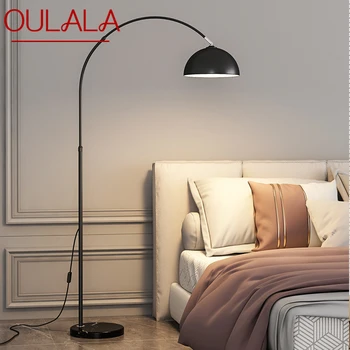 OULALA Nordic Fishing Торшер, Современная Семейная Гостиная, спальня, Креативный светодиодный Декоративный светильник