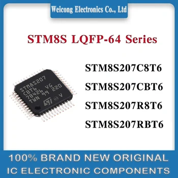 STM8S207C8T6 STM8S207CBT6 STM8S207R8T6 STM8S207RBT6 207C8T6 207CBT6 207R8T6 207RBT6 STM8S207 STM8S STM8 STM микросхема MCU IC LQFP-64