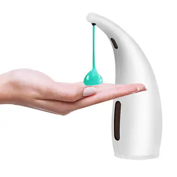 Автоматический дозатор жидкого мыла объемом 300 мл ABS Smart Sensor Бесконтактный дозатор для домашней кухни Аксессуары для ванной комнаты Прямая поставка