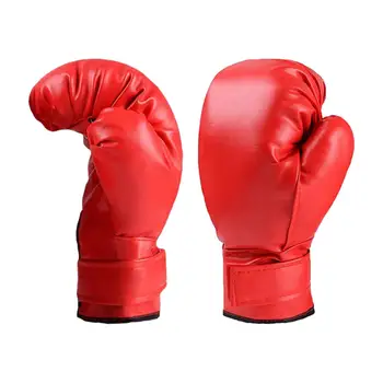 Боксерские перчатки, дышащие перчатки для спарринга, детские тренировочные боксерские перчатки из искусственной кожи для подростков, начинающих каратэ, Мма, кикбоксинга