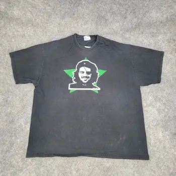Винтажная рубашка 2003 года с изображением Че Гевары XL George-Ouzoun XMission Maddox 00s Y2K с длинными рукавами
