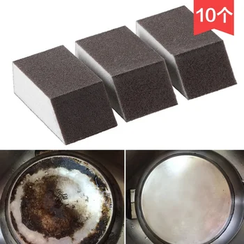Домашняя наждачная губка для очистки от ржавчины 10 шт. губка для чистки кухни чаши для мытья посуды