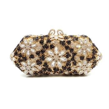 Женская сумочка для вечерней вечеринки с бриллиантами элегантные кошельки роскошные хрустальные клатчи для новобрачных свадебная вечеринка цветочные кошельки сумка