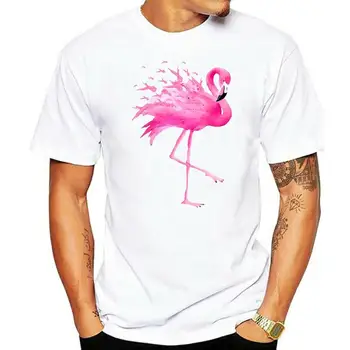 Женская футболка Flamingo Pink Ribbon Breast Cancer Awareness S-3Xl Для молодежи Среднего возраста The Old Tee Shirt
