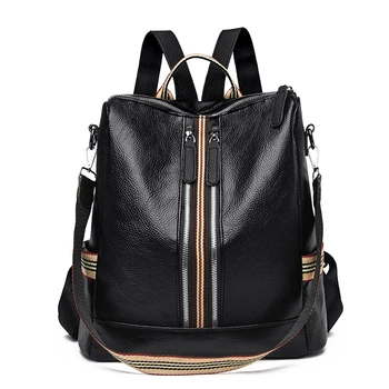 Женские школьные сумки для девочек-подростков, сумка через плечо, дорожный рюкзак Mochila, новый модный рюкзак, женские рюкзаки из натуральной кожи