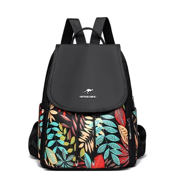 Женский рюкзак, новая повседневная сумка, универсальный тренд, корейский принт, женская сумка для путешествий на открытом воздухе большой емкости
