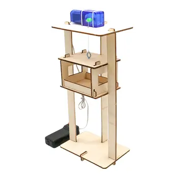 Игрушки с электрическим лифтом Принцип работы, собранный своими руками Научный эксперимент Игрушки для подъема подростков