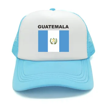 Кепка Дальнобойщика Гватемалы, Летняя Мужская Крутая Шляпа С Флагом Страны, Бейсболки Унисекс, Уличные Сетчатые Кепки