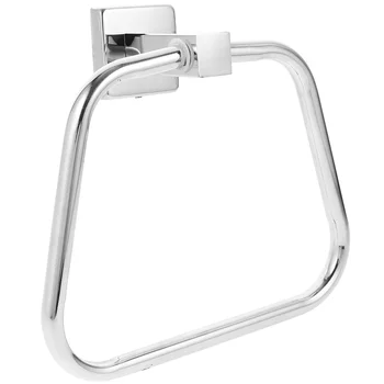 Кольцо для полотенец из нержавеющей стали, вешалка для кухонной стойки в ванной комнате (304 ярких квадрата), 1 шт., светильник