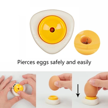 Креативная Прокалывательница для яиц С Замком Прокалыватель для Пасхальных Яиц Безопасно и легко Изготавливается DIY Maker Разделители Яиц Инструмент для яиц KC0107