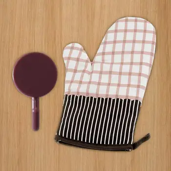 Кухонные изоляционные перчатки, Удобные и практичные, из вискозы, для выпечки, Круглые, Прочные, для выпечки, Термозащитные перчатки для выпечки