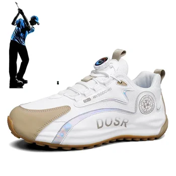 Мужская обувь для гольфа, комфортные кроссовки для гольфа, спортивная обувь для отдыха, высококачественная модная спортивная обувь для ходьбы.