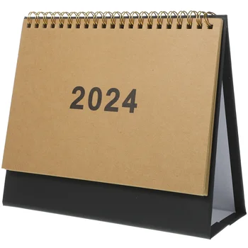 Настольный календарь на 2024 год, офисные украшения, Декоративный настольный портативный бытовой
