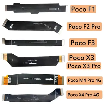 НОВАЯ Основная Плата Main Boar Для Подключения Гибкого Кабеля К Материнской Плате FPC Материнская Плата Для Xiaomi Poco F2 Pro F1 F3 X3 M4 X4 Pro 4G 5G