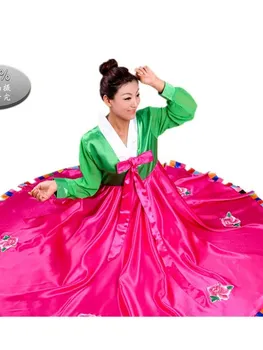 Новое корейское платье, Корейский сценический танцевальный костюм, Древний Традиционный Корейский костюм Да Чанг Джин, одежда этнических меньшинств