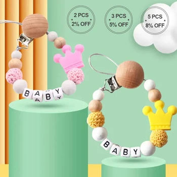 Новое поступление, детская силиконовая цепочка для соски, зажимы для пустышек, держатель для пустышки, цепочки-пустышки, подарок для новорожденного, игрушка