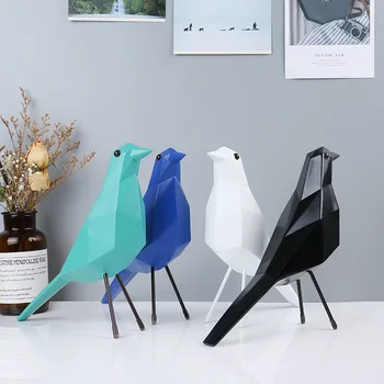 Новые Поделки из смолы, Современная Минималистичная Мебель для дома, Геометрическая Декоративная мебель Eames Bird Peace Dove