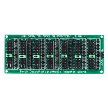 Новый 7-Десятилетний 1R - 9999999R Программируемый SMD-Резистор Скользящая Плата Резистора С Точностью Шага 1R 1% 1/2 Вт Модуль 200 В