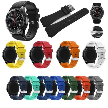 Новый Мягкий Силиконовый Сменный Ремешок Для Часов, Ремешок Для Спортивных Часов, Браслет Для Samsung Galaxy Watch 46MM / Samsung Gear S3