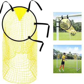 Оборудование для футбольной тренировочной сетки для стрельбы по футбольной тренировочной мишени по сетке для забивания молодежных штрафных ударов по тренировочной стрельбе по футбольному Топшоту