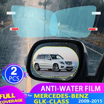 Пленка для Зеркала заднего Вида Автомобиля Mercedes-Benz GLK-Class X204 2009-2015 2010 2011 2012 2013 Противотуманные Непромокаемые Наклейки Аксессуары