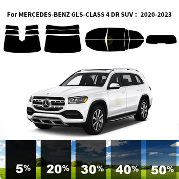 Предварительно Обработанная нанокерамика car UV Window Tint Kit Автомобильная Оконная Пленка Для MERCEDES-BENZ GLS-CLASS X167 4 DR SUV 2020-2023