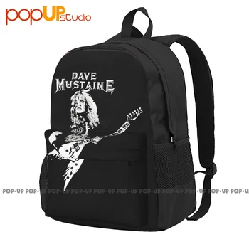 Рюкзак большой емкости Dave Mustaine Legend с мягкой спинкой для спортзала, персонализированный рюкзак для верховой езды