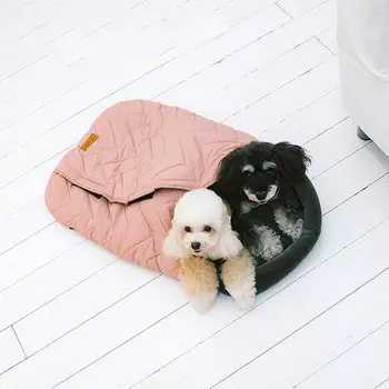 Спальный мешок для домашних животных с глубоким сном собака кошка теплое одеяло Товары для домашних животных Кровать
