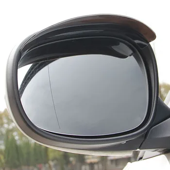 Универсальные гибкие автозапчасти из ПВХ зеркало заднего вида дождевик 2 шт. для Suzuki Subaru Mitsubishi ASX/Outlander