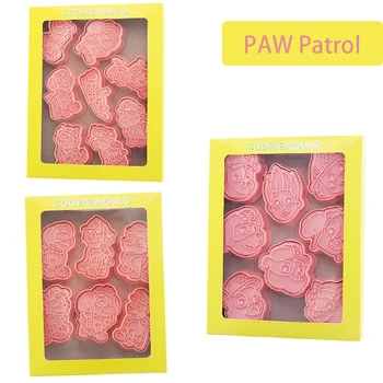 Форма для печенья PAW Patrol Dog, Аватар, Модели тела, Формы для выпечки, Прессованное печенье, Милый мультяшный штамп, Инструменты для украшения