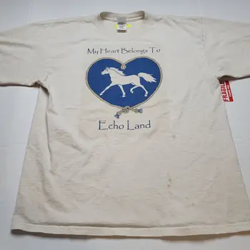 Футболка Echo Land мужская XL Horse Heart принадлежит Y2k ¤ 69