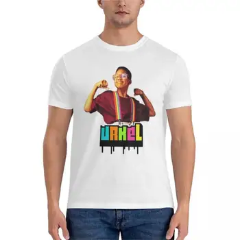 Футболка Steve Urkel Essential, футболка для мужчин, футболка для мужчин, мужская одежда, черная футболка, мужские летние топы