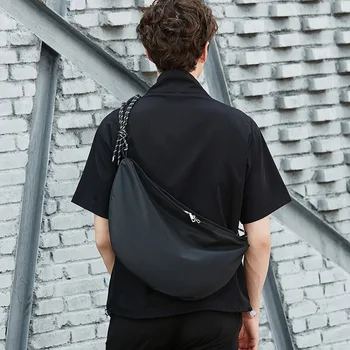 Черные водонепроницаемые сумки-тоут через плечо для мужчин, женские сумки-мессенджеры, женские сумки-тоут большой емкости, сумка через плечо